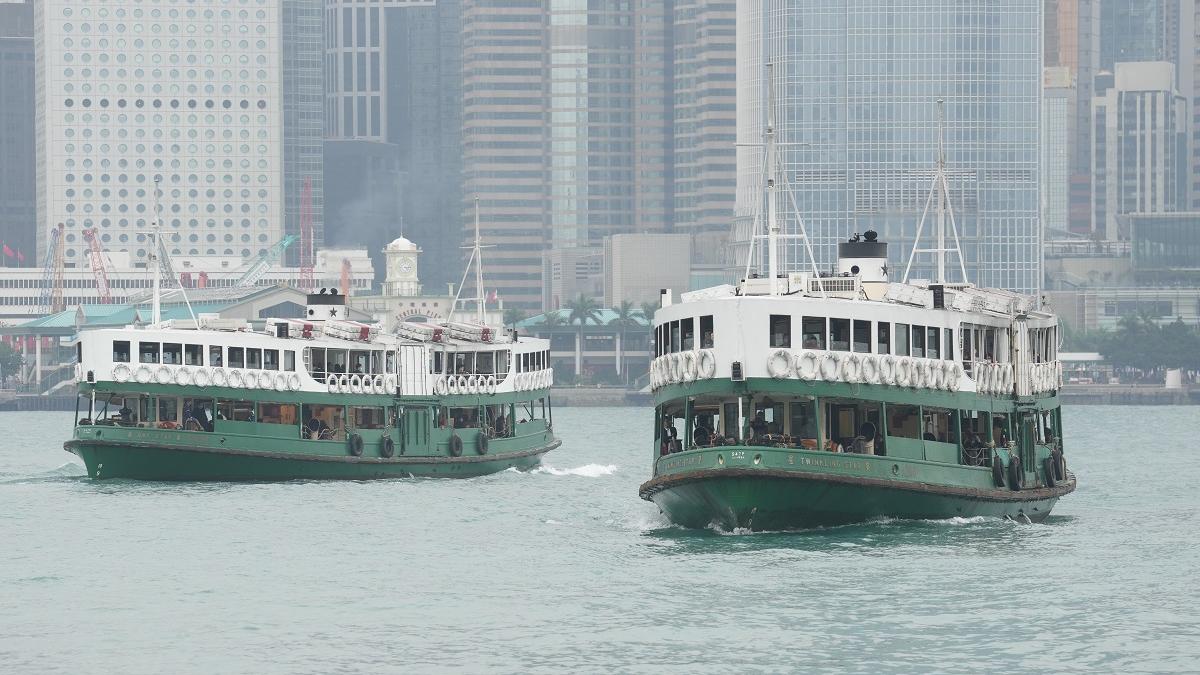 天星小輪日前有船長在船上工作期間猝死。(資料圖片／陳奕釗攝)