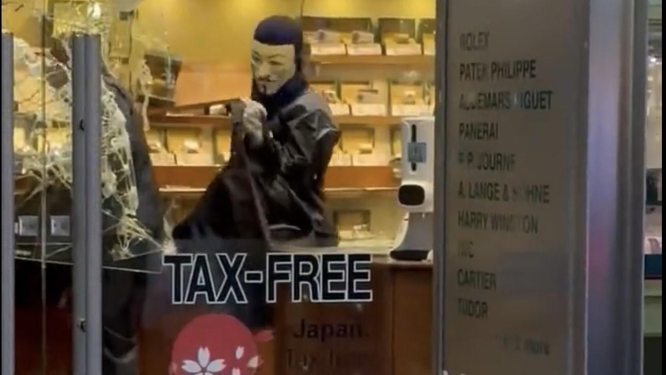 東京銀座搶劫事件引起對青年就業問題關注。(網上圖片)