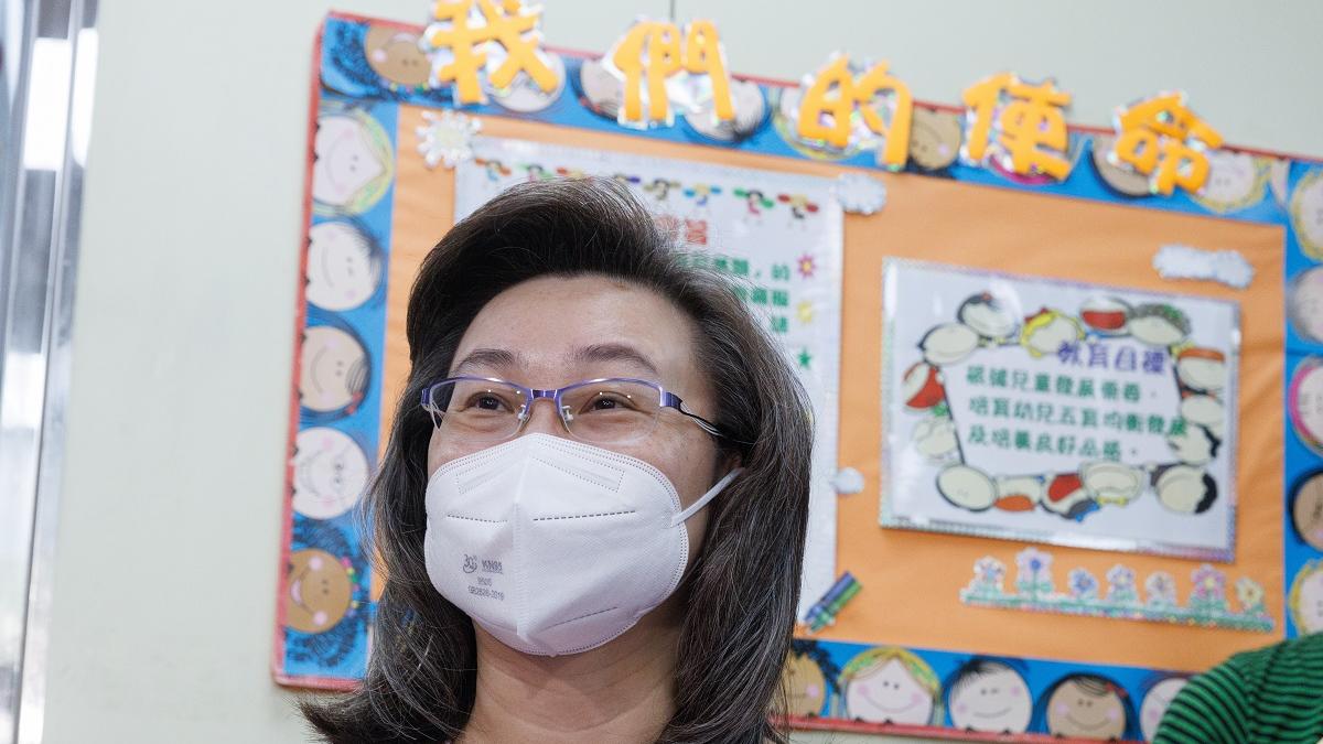 楊何蓓茵指，會繼續通過培訓推動公務員多用中文處理公務。(資料圖片／蘇文傑攝)