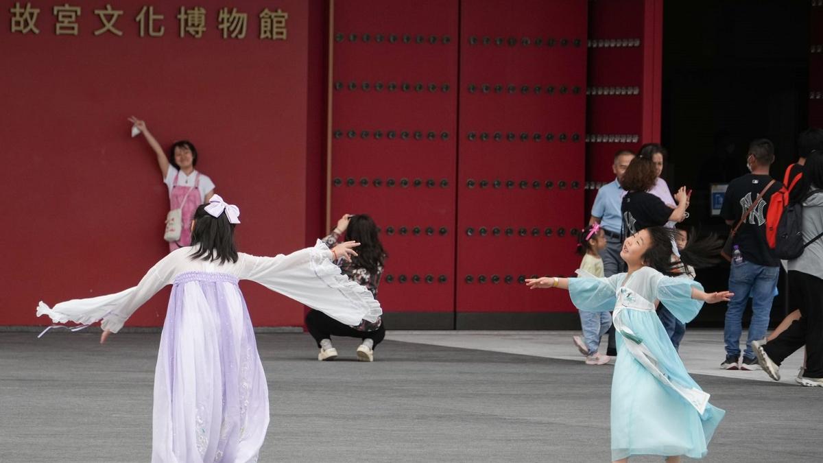 香港故宮文化博物館備受旅客歡迎。(李睿哲攝)