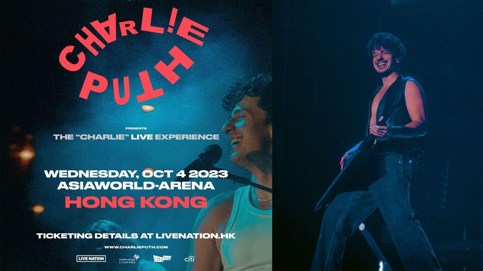 Charlie Puth宣布10月展開亞巡 重臨香港假亞博開騷