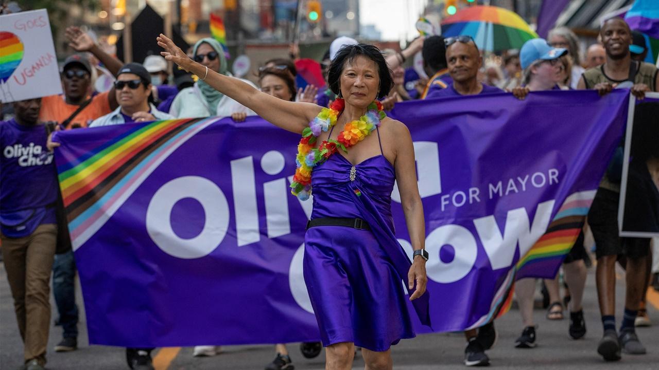 港移民鄒至蕙當選多倫多市長，成為當地首名華裔女市長。(網上圖片)