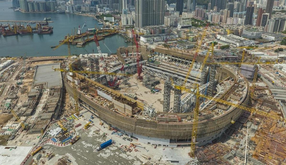 將陸續落成啟用的啟德體育園區