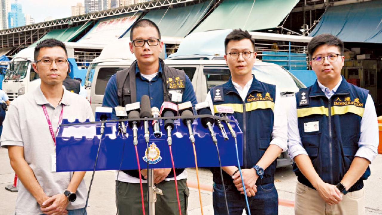 打擊香港仔魚市場疑合謀定價行為 跨部門聯合行動 查352人無人被捕