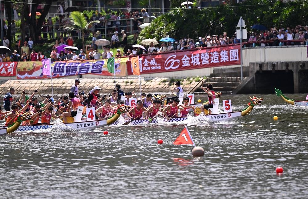 金城60周年慶祝活動揭序幕 金城營造集團贊助「沙田龍舟競賽—金城鑽禧盃」 龍舟傳統增強團隊精神和歸屬感  成留住建造界人才軟技巧