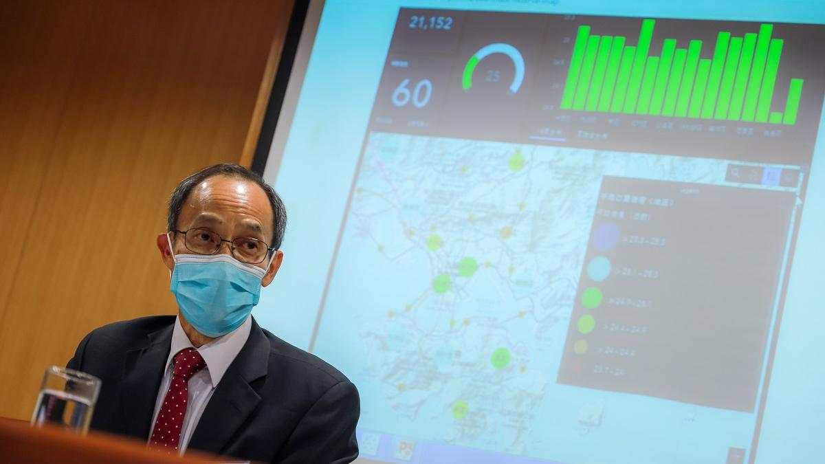 香港民研決定取消發布「六四周年調查報告」。圖為香港民研主席兼行政總裁鍾庭耀。(資料圖片)