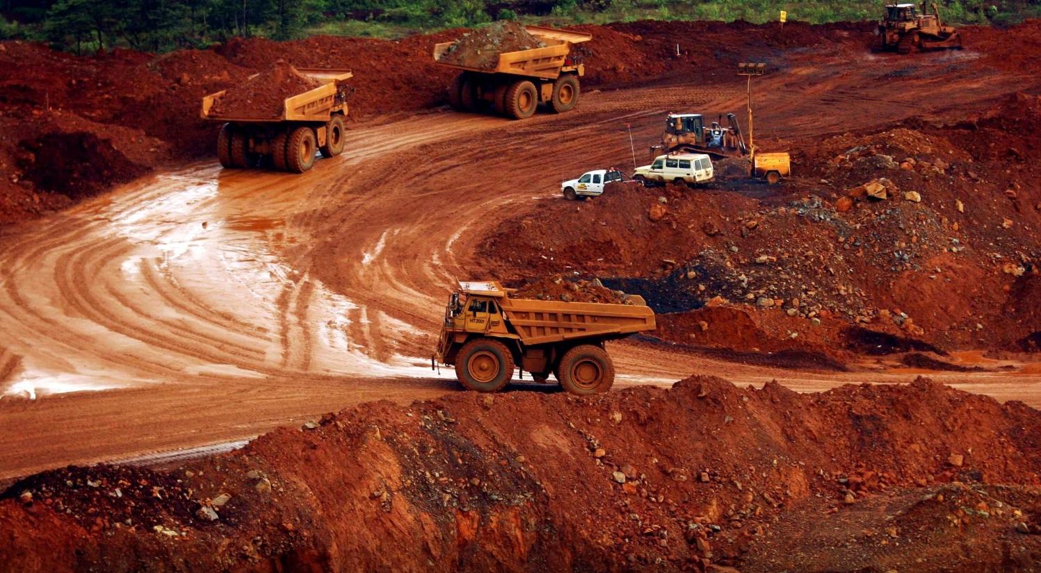 《華爾街日報》指，中資的最大接受國是鎳資源豐富的印尼。圖為印尼蘇拉威西省一處鎳礦。(資料圖片)