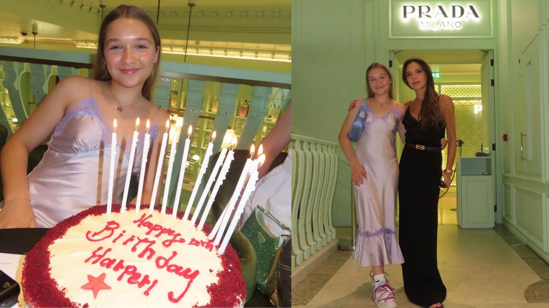 哈七慶祝12歲生日 急促成長就快高過碧咸嫂