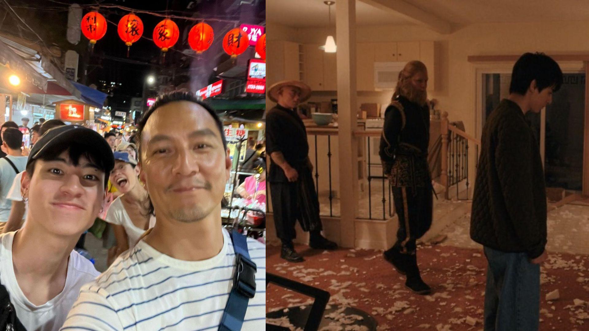 吳彥祖現身台北夜市 約《西遊ABC》劉敬父子重逢