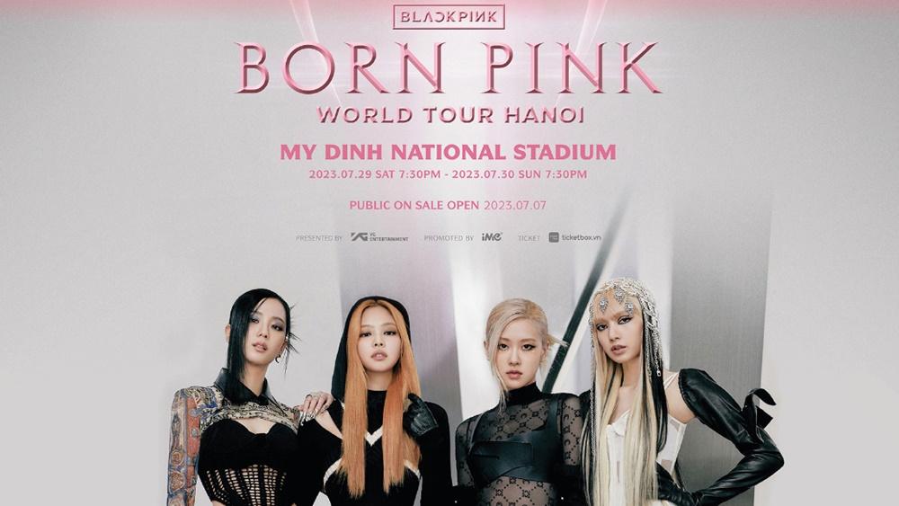 BLACKPINK河內演唱會主辦單位疑支持九段線，越南展開調查。(iMe娛樂集團網頁)