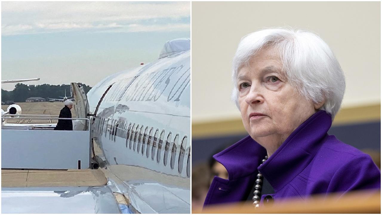 美國財長耶倫啟程前往訪華，外界預期不會取得重大突破。