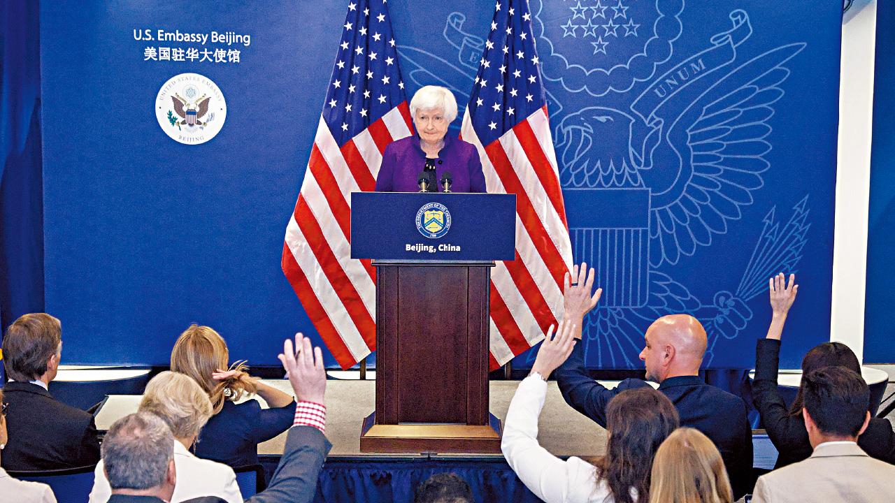 無突破｜耶倫結束訪華 欠實質成果