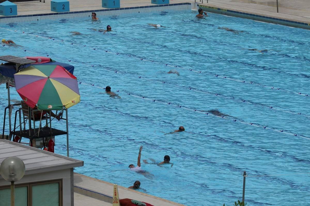 元朗區屏山天水圍游泳池驚現嘔吐物。(資料圖片)