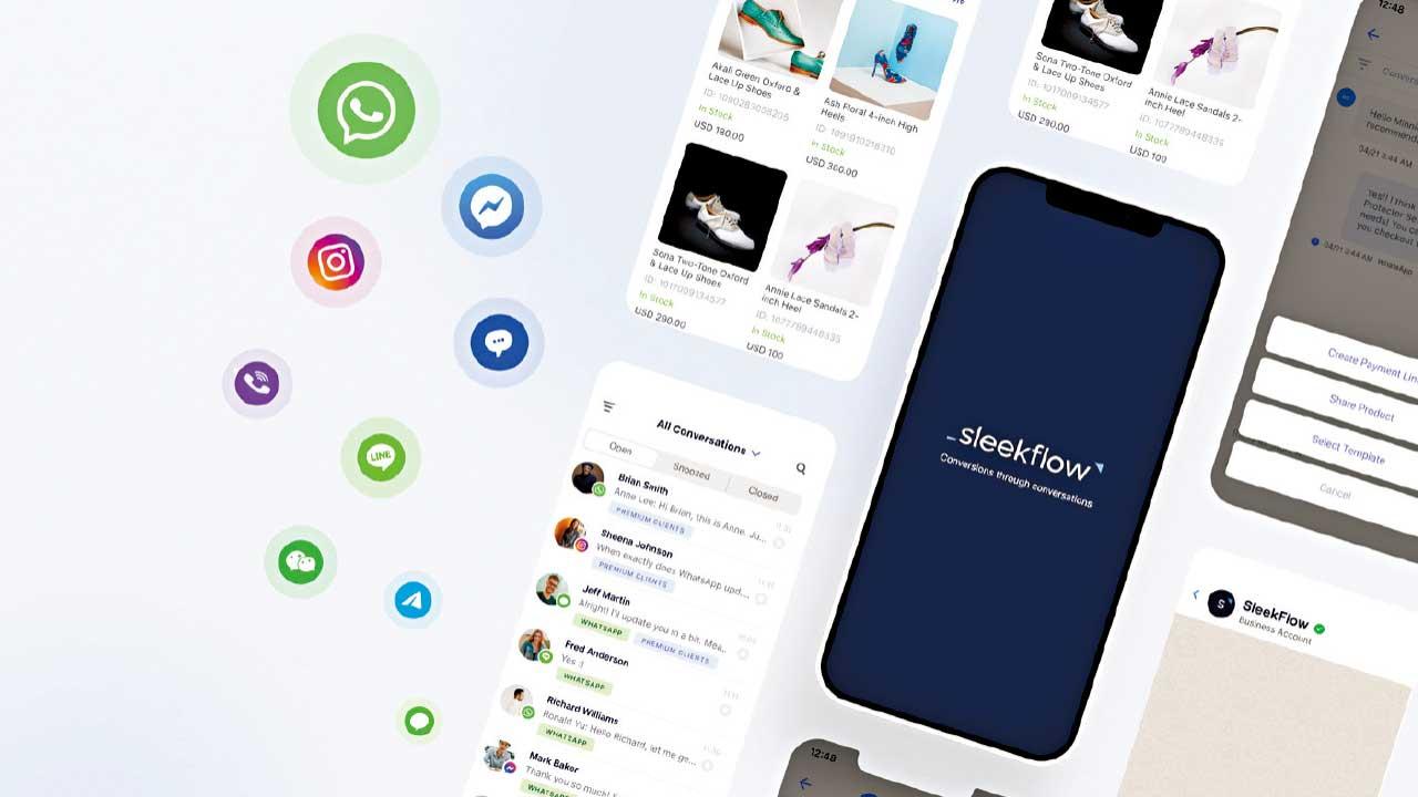 智慧生活丨客戶管理變互動忠誠 全渠道社交商務 SleekFlow人機協作