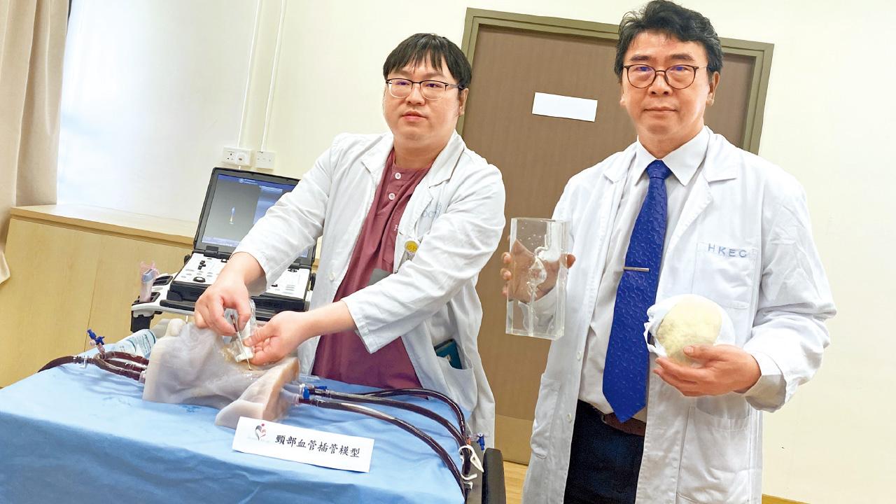 東區醫院研3D人體模型技術 助術前計劃練習複雜手術