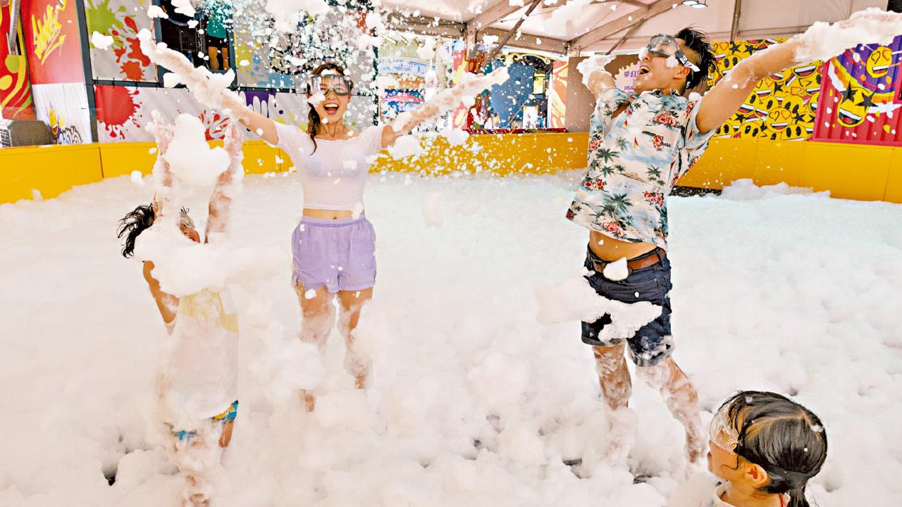 海洋公園夏水禮明日回歸 大玩水戰 泡泡派對