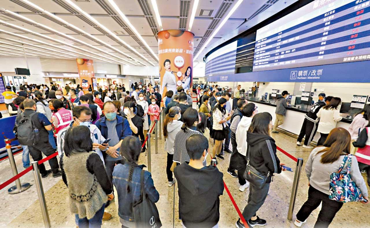 高鐵香港段信號故障