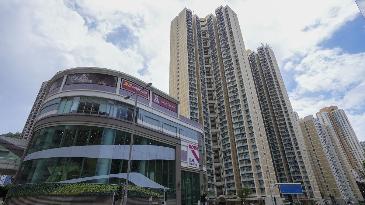 將軍澳彩明苑。(資料圖片／陳奕釗攝)