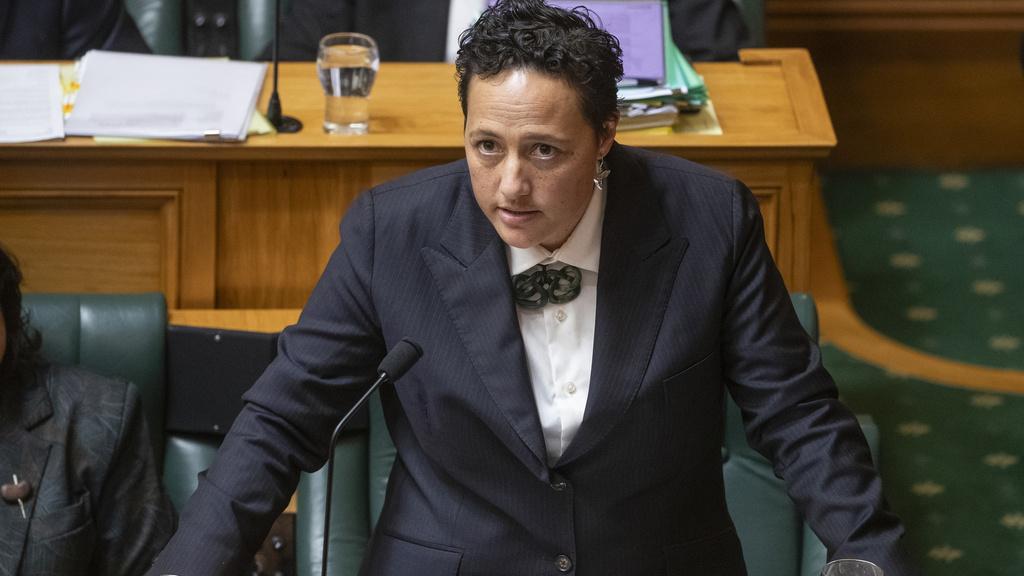 新西蘭司法部長Kiri Allan請辭。(美聯社)