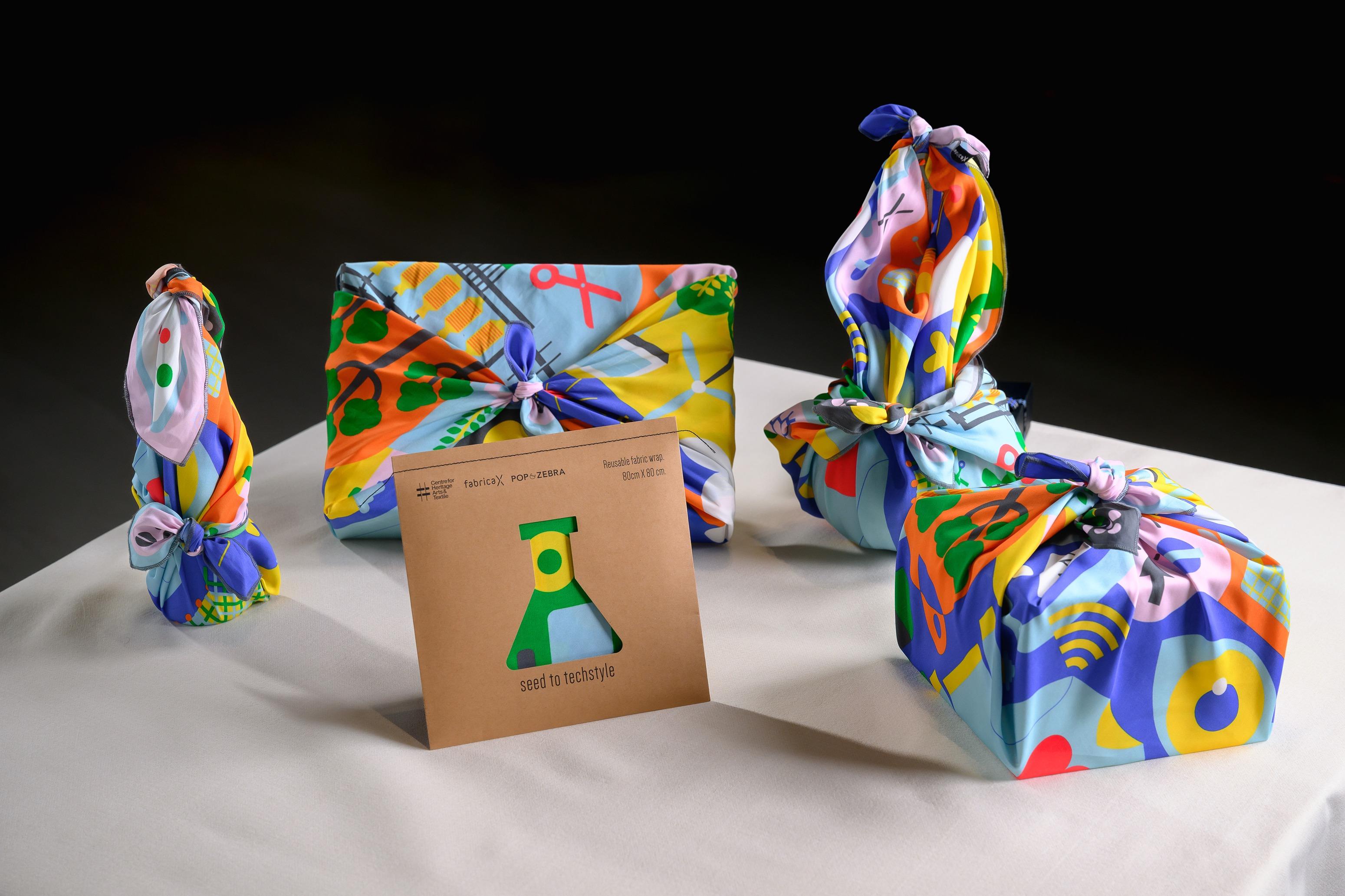 南豐作坊及紡織文化藝術館CHAT六廠 推「SEED TO TECHSTYLE」風呂敷 