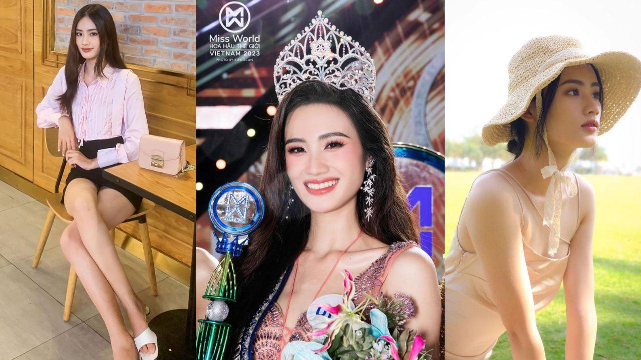 越南世界小姐2023｜21歲冠軍擁完美長腿身材比例 識攝影兼任模特兒 網民︰高質完勝港姐(多圖有片)