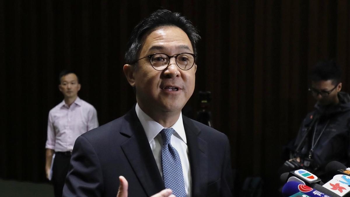 立法會秘書長陳維安明年8月退休，行管會將作公開及內部招聘。(資料圖片／林俊源攝)