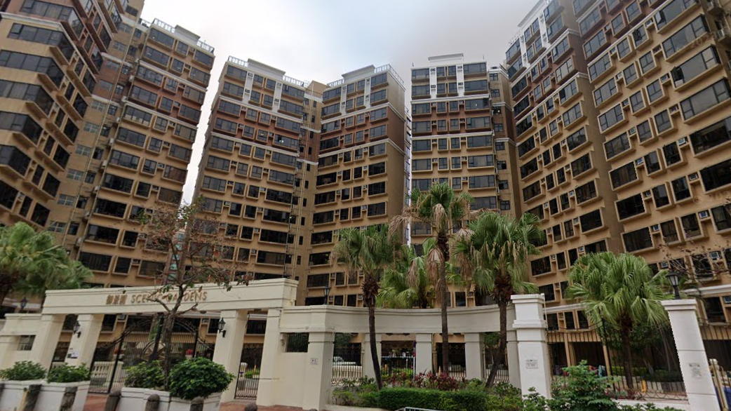 元朗御景園中層兩房戶，最新造價創屋苑逾6年半新低。