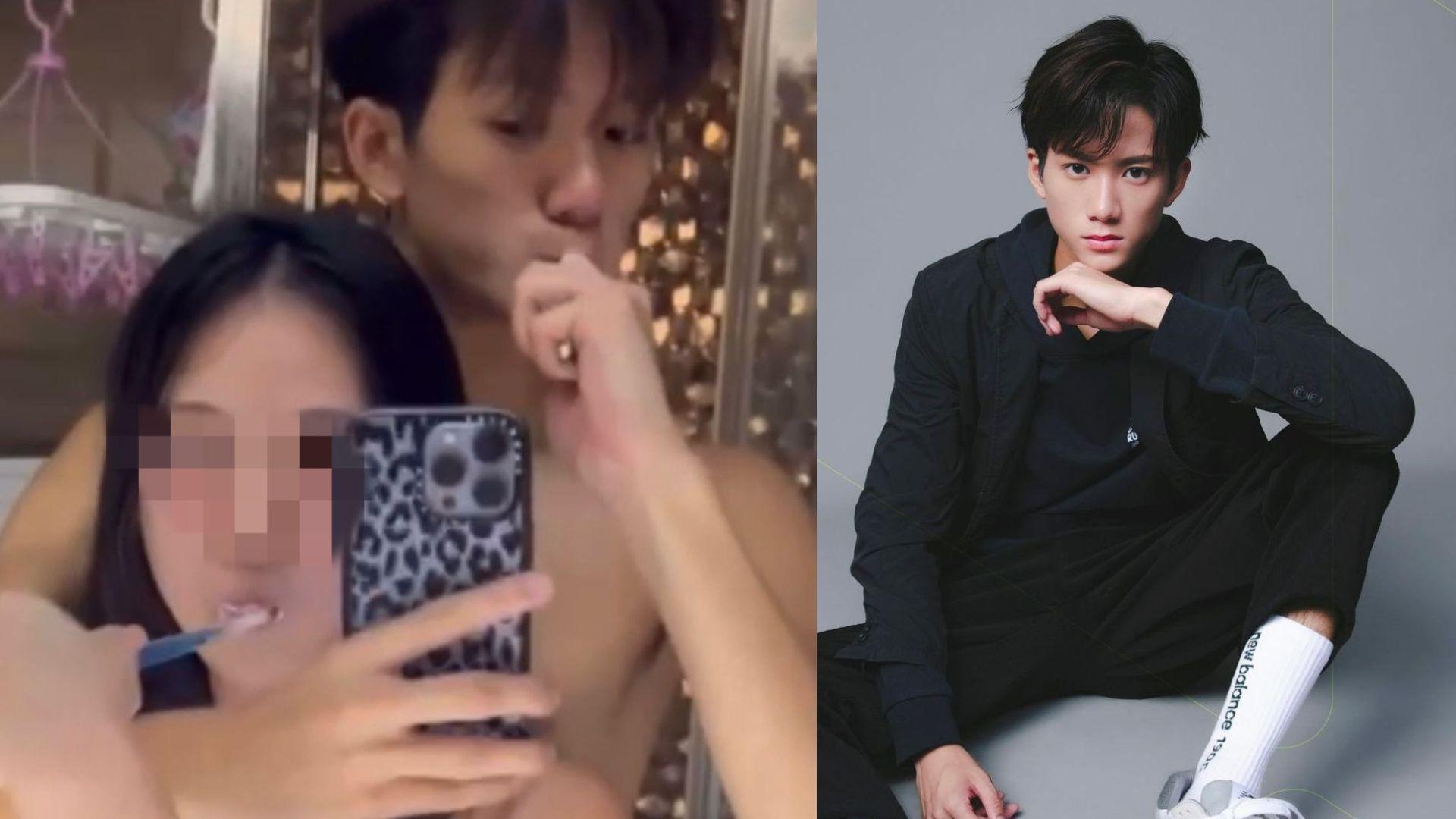 網上熱話｜校草Gordon自拍剝光豬刷牙 攬女友私密影片遭瘋傳