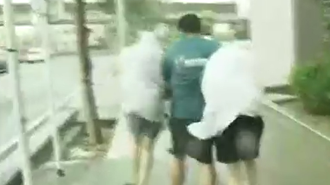 颱風卡努撲沖繩17萬戶停電 最少3傷 海陸空交通停擺 