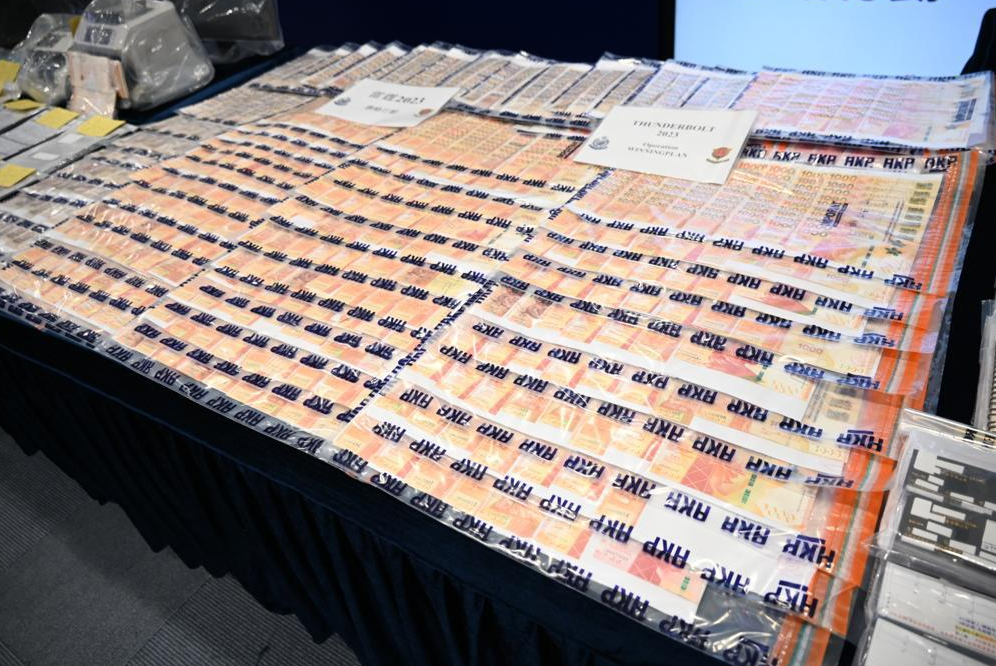 O記破三合會集團連首腦一家3口拘83人 涉清洗近7千萬黑錢