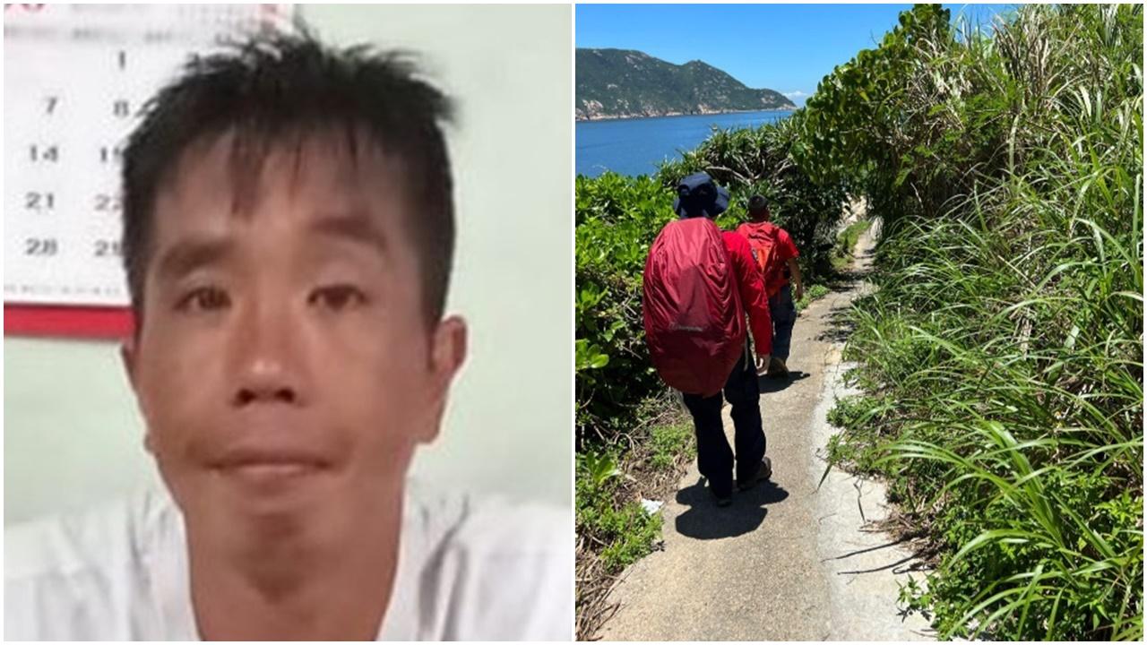 男子鄭偉文石澳龍脊失蹤4日，當局與民安隊擴大搜索。