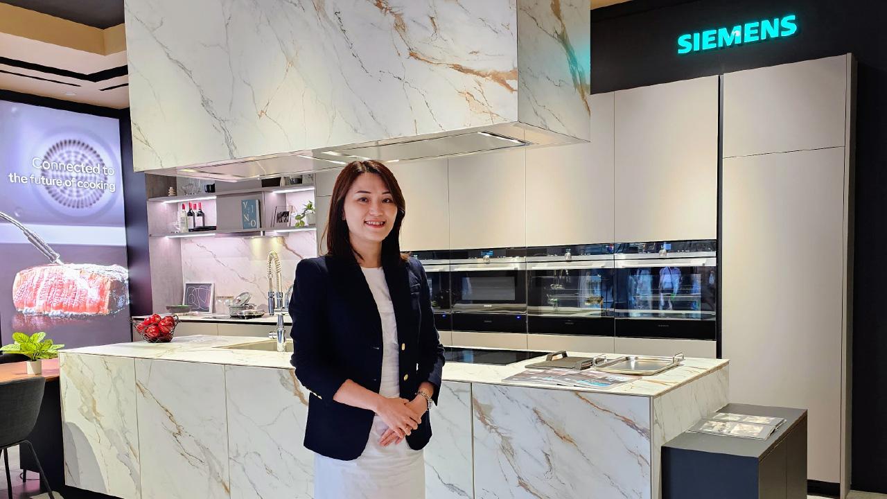 嵌入式布局 推動智慧入廚 Siemens家電郭琦琦：看好智能洗碗碟機市場潛力