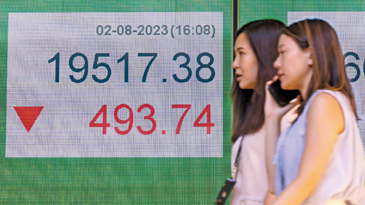 12年首次｜港日股傷 美匯金價穩 惠譽突降美評級 市場淡定