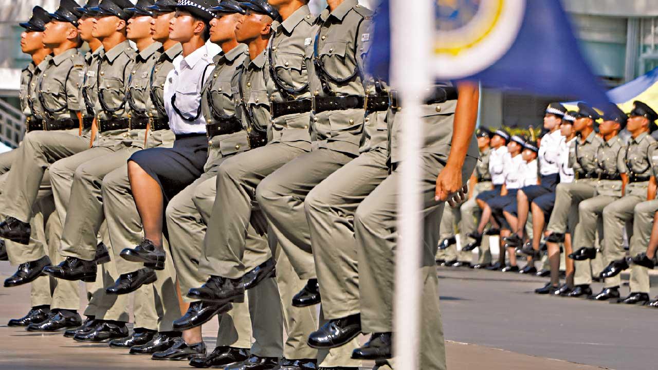 懲教署入職體能測試