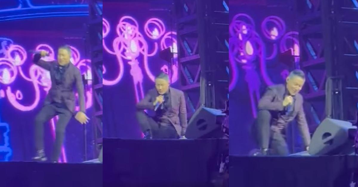 張學友大馬個唱突然跌低 自爆有耳水不平衡暈住開騷