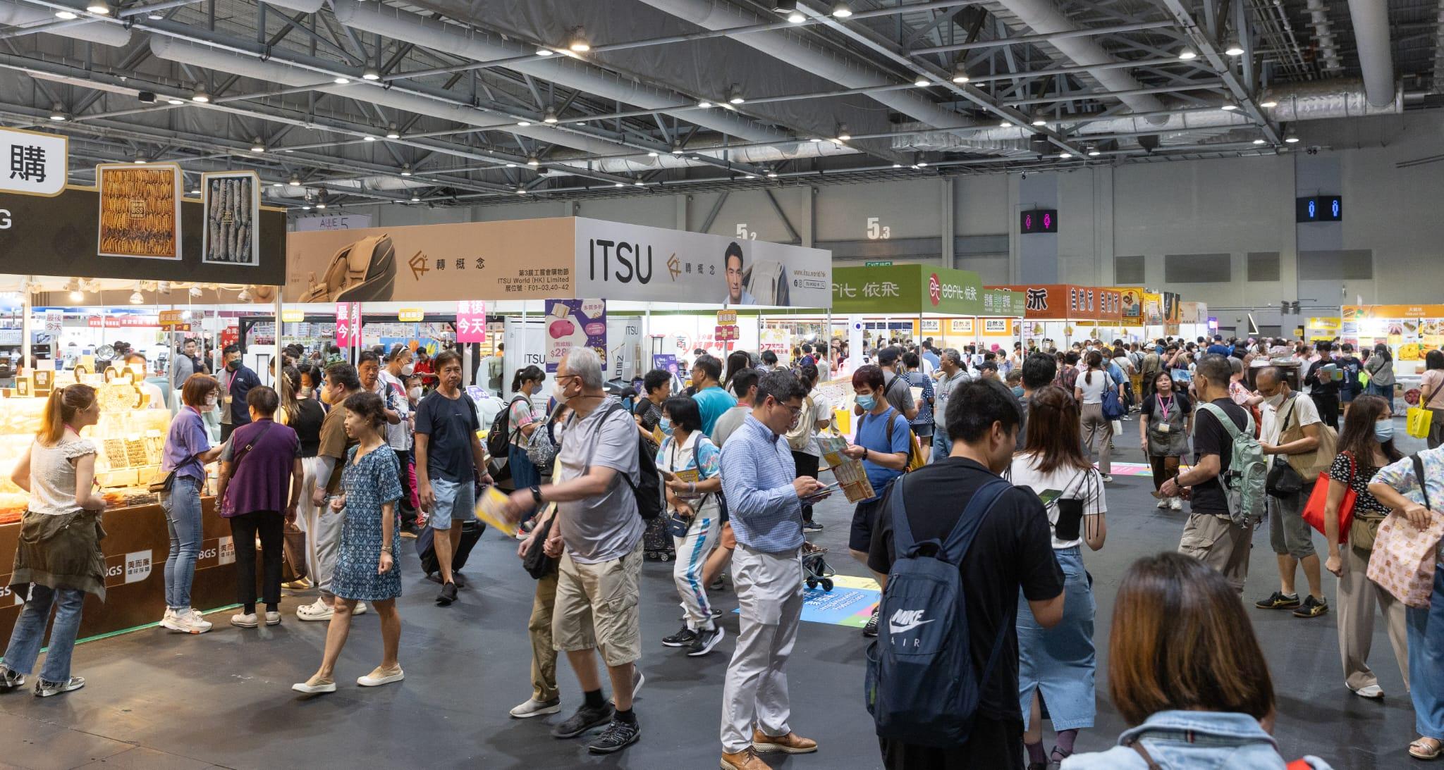 工展會購物節｜今最後一日展商推優惠促銷   有檔主稱生意額歷年最差  (蘇文傑攝)
