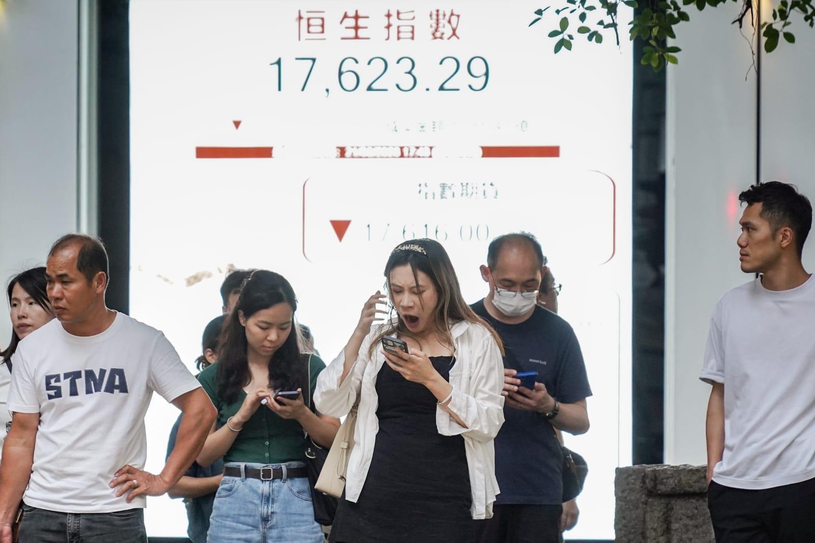 港股收市｜恒指7連跌累瀉1625點 近2年最長跌浪