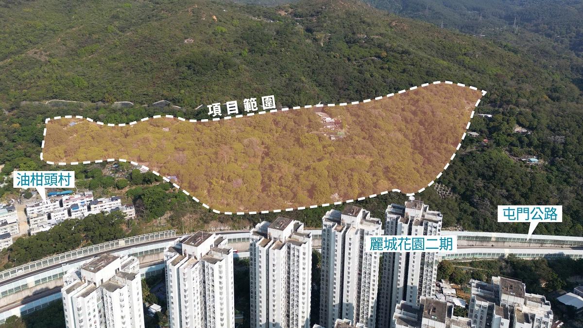 流標的油柑頭首置地皮規模大，但位置較偏僻。(資料圖片)