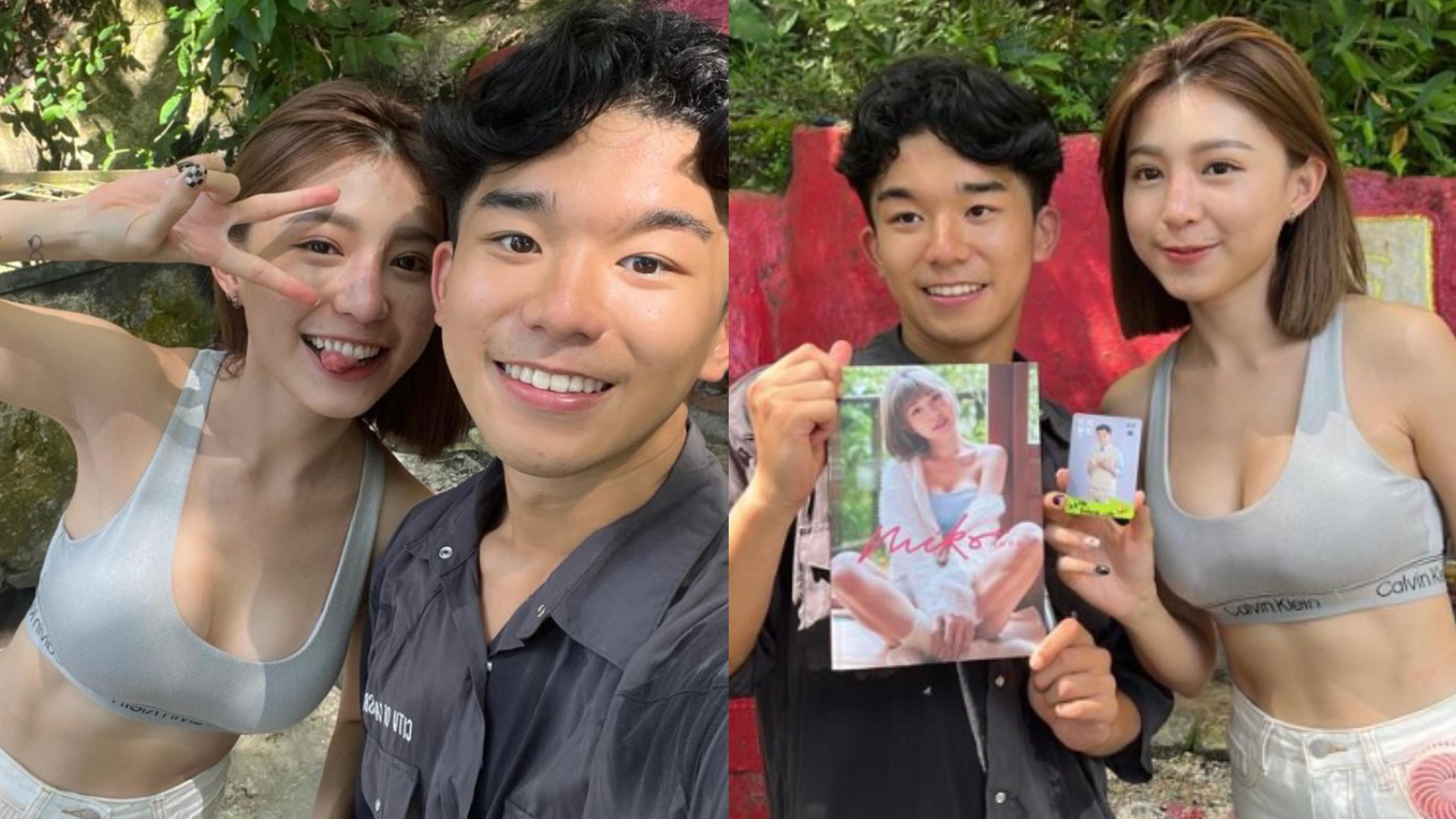 翻版林明禎｜大馬女神Miko自爆鍾情大叔型肥仔 親自為《試當真》阿康印汗