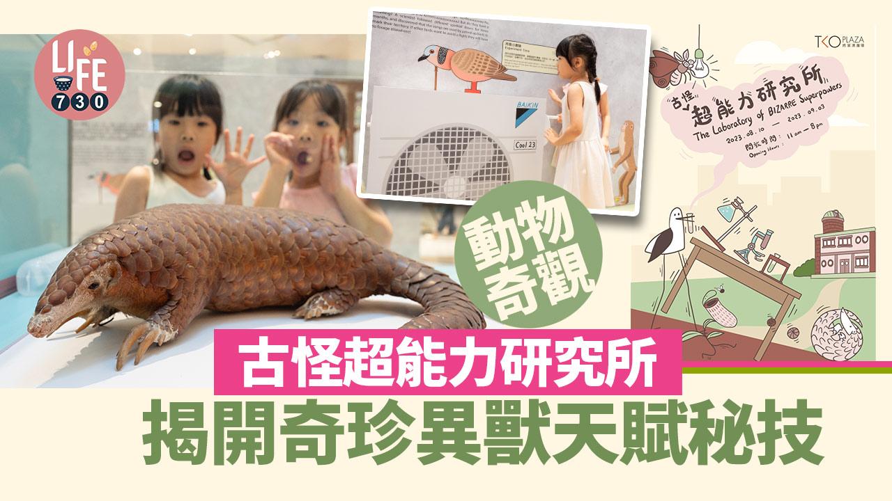 暑假好去處│動物奇觀「古怪超能力研究所」揭開奇珍異獸天賦秘技