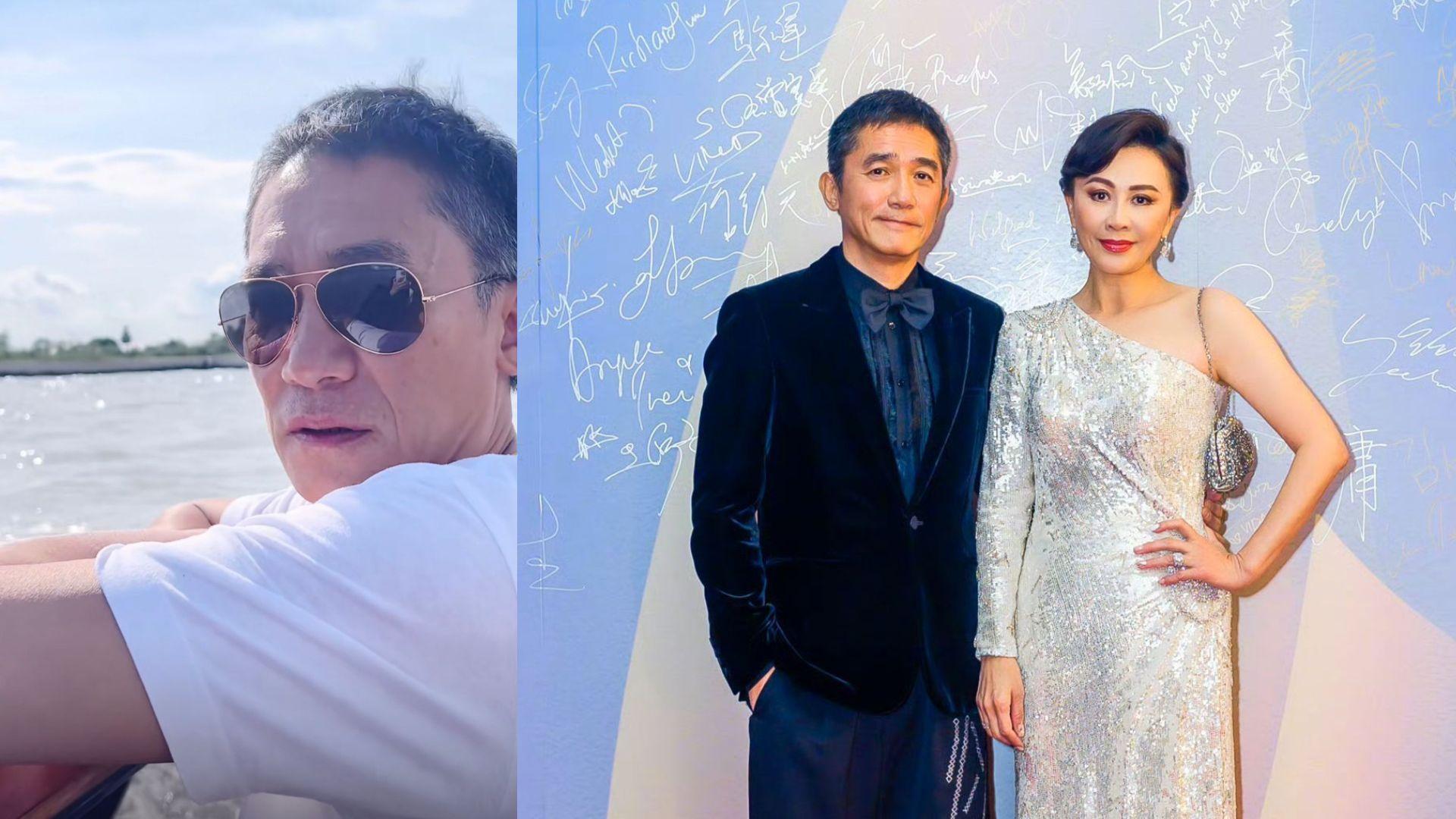 威尼斯電影節︱劉嘉玲陪梁朝偉抵達意大利 準備明天獲頒終身成就金獅獎