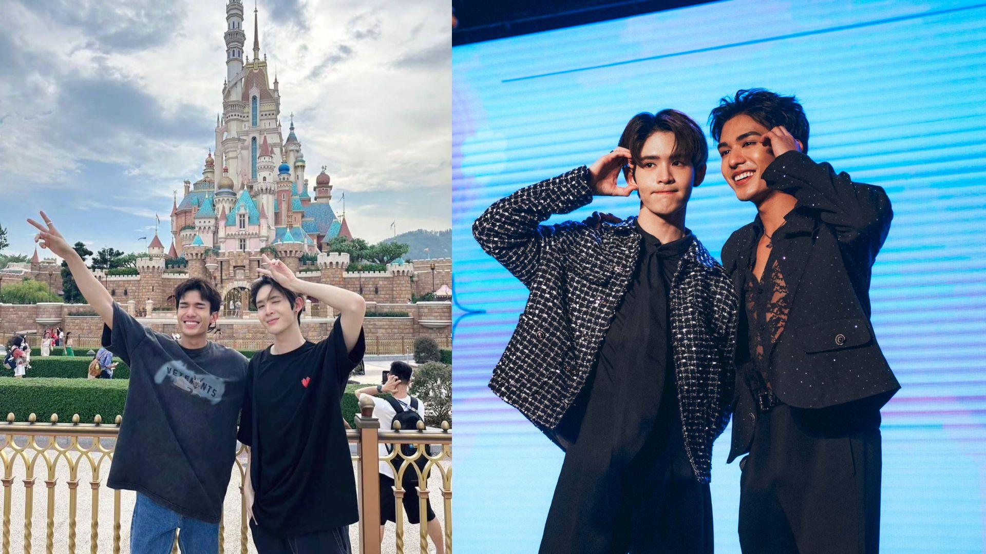 泰國人氣偶像NetJames合體來港 開粉絲見面會殺入迪士尼