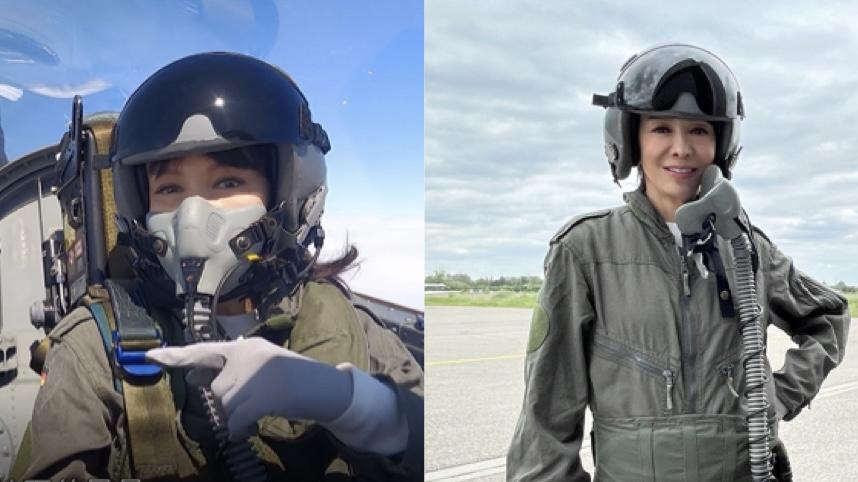 去邊啊Do姐｜簽生死狀登戰機360度反轉飛越阿爾卑斯山 Do姐：人就活一次，咩都要試下