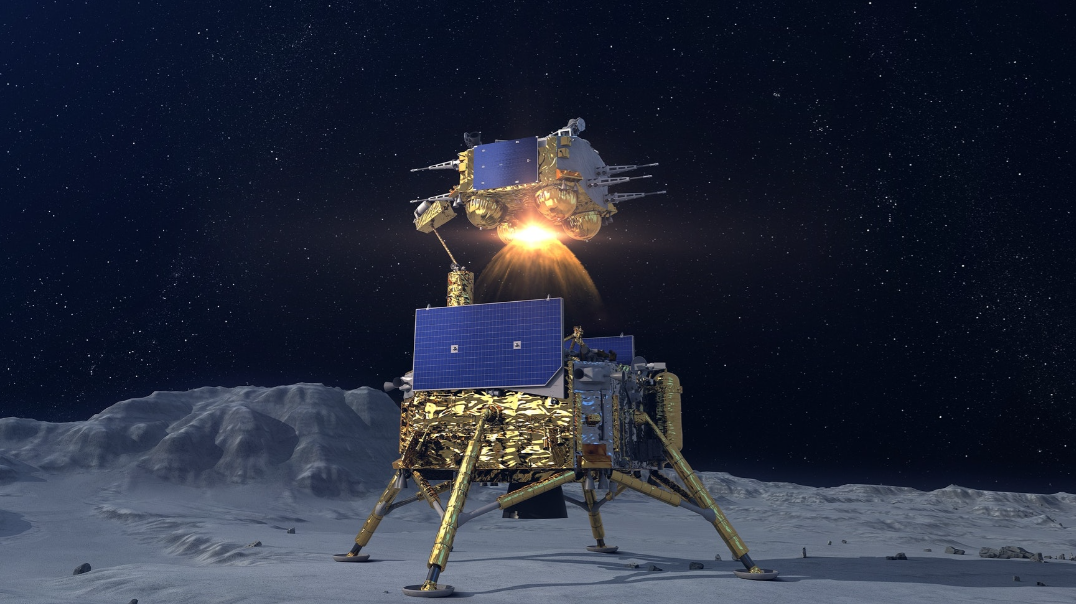 探月工程嫦娥六號任務正按計劃開展研發工作，預計2024年前後實施發射，圖為嫦娥五號。(資料圖片)