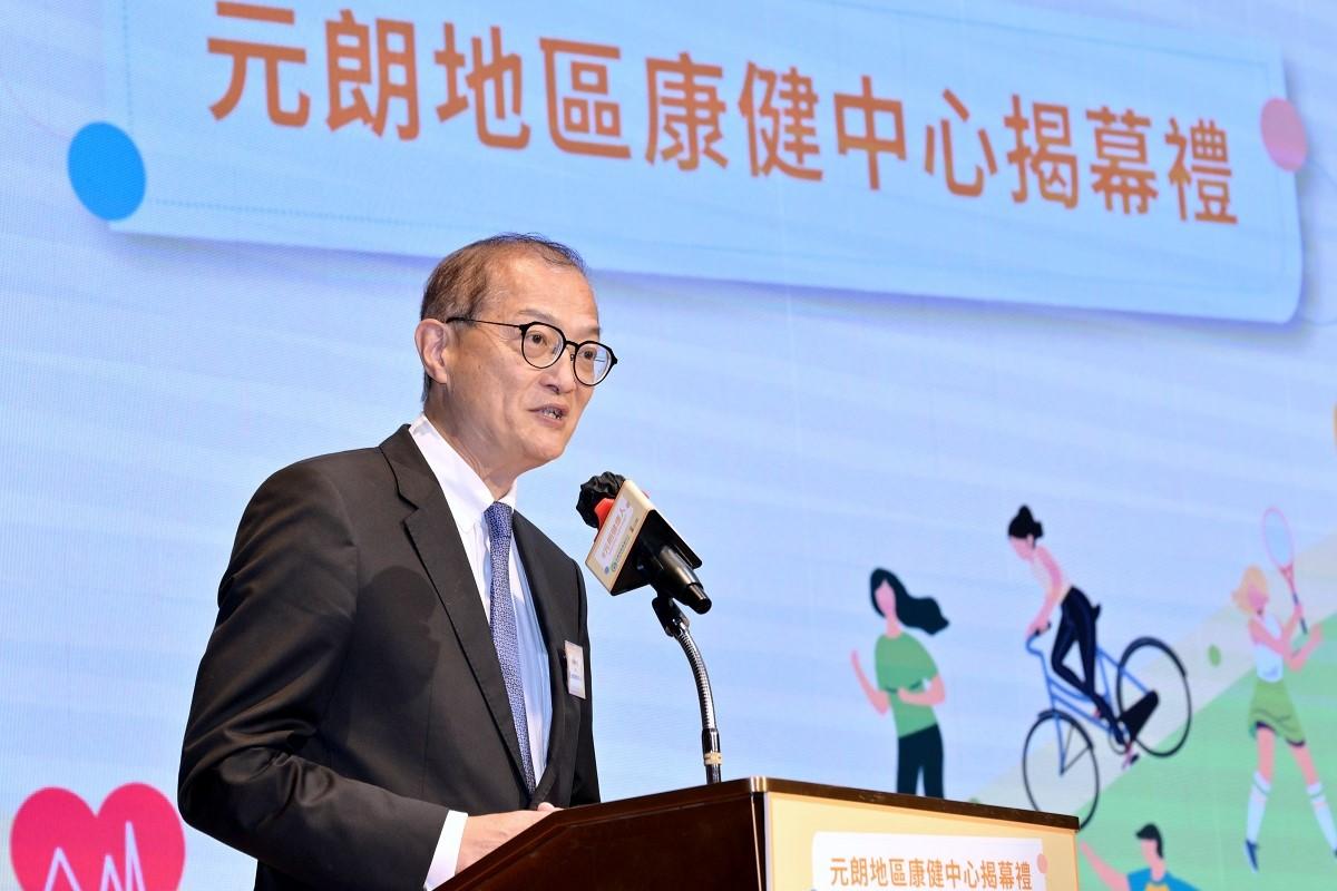 盧寵茂呼籲家庭醫生參與慢性疾病共同治理先導計劃。(政府新聞處)