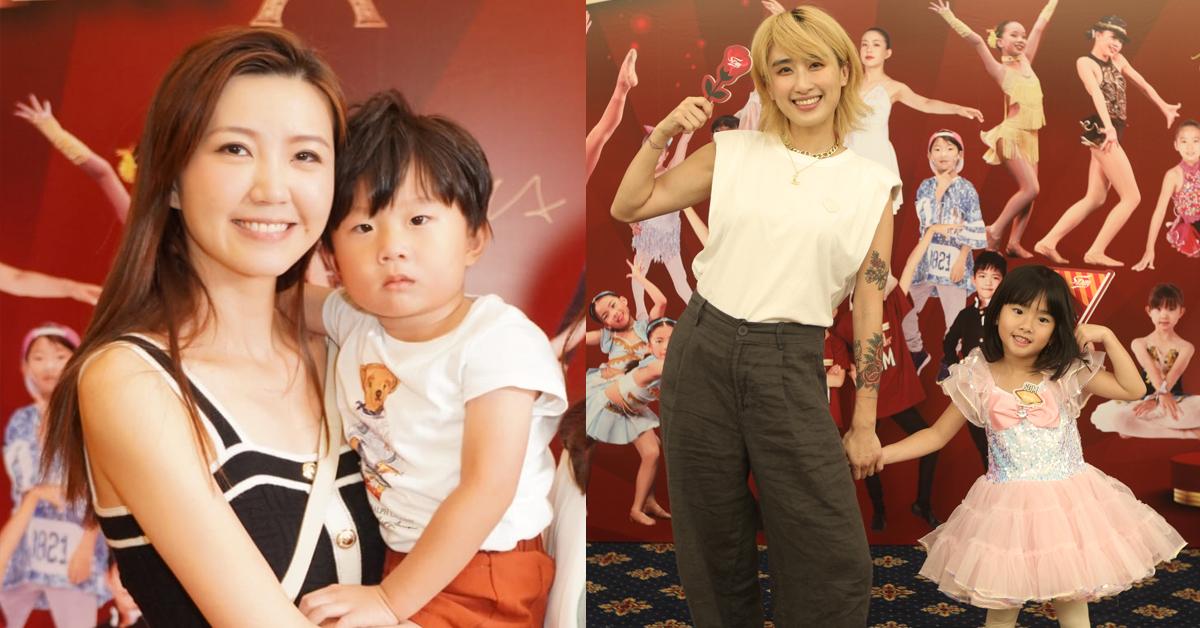 吳若希囡囡台上跳舞唔怯場 陳柏宇抱細女捧家姐場