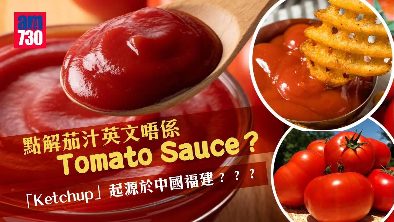 冷知識｜點解茄汁英文係ketchup唔係Tomato Sauce？由魚露變茄汁？成份唔止番茄？