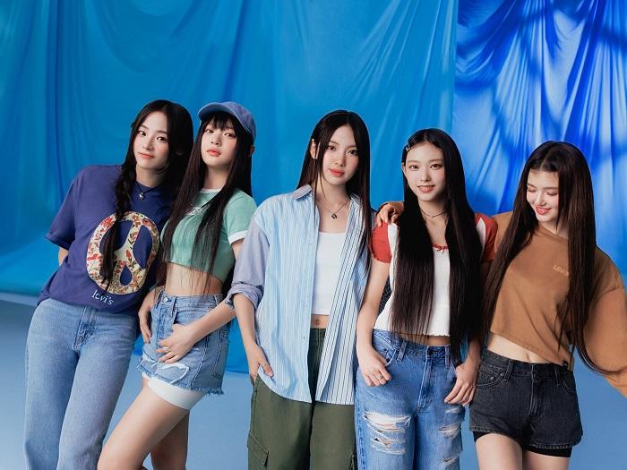 女團NewJeans最新Levi’s廣告 親試自家設計服飾