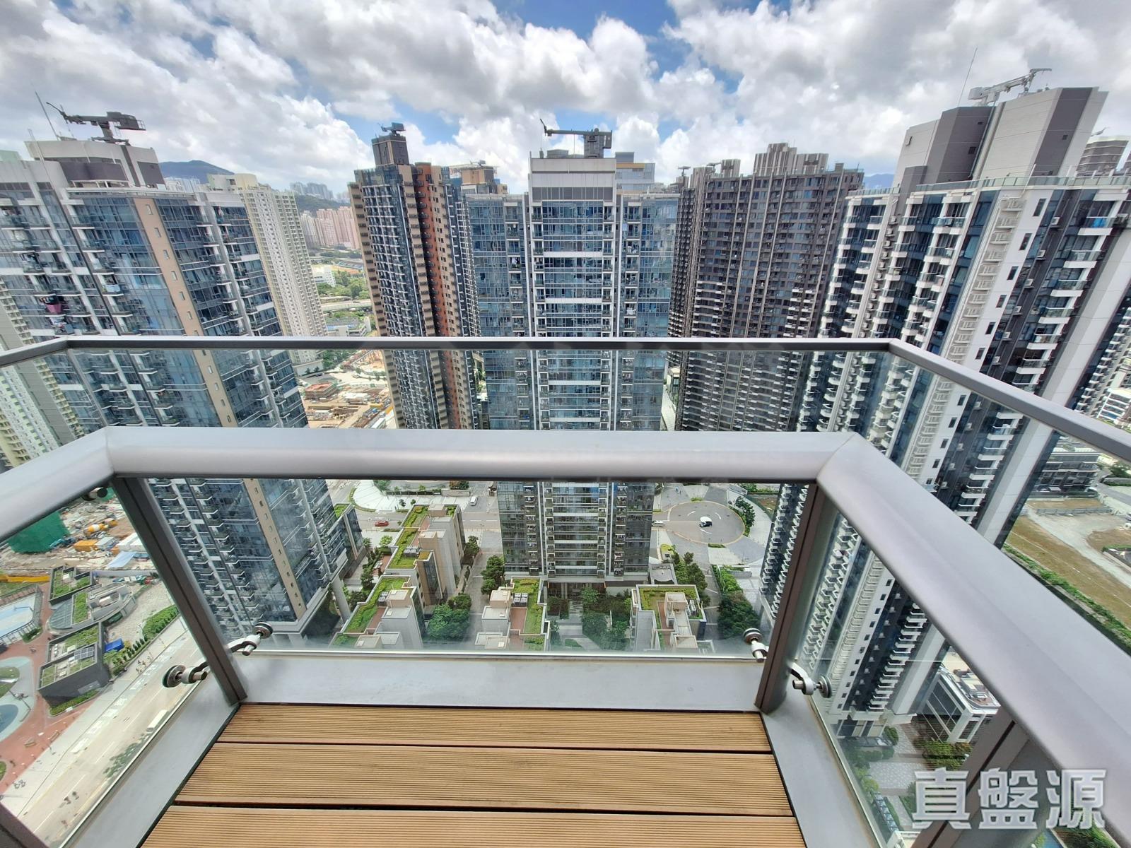 單位外望開揚內園及樓景。(代理提供)