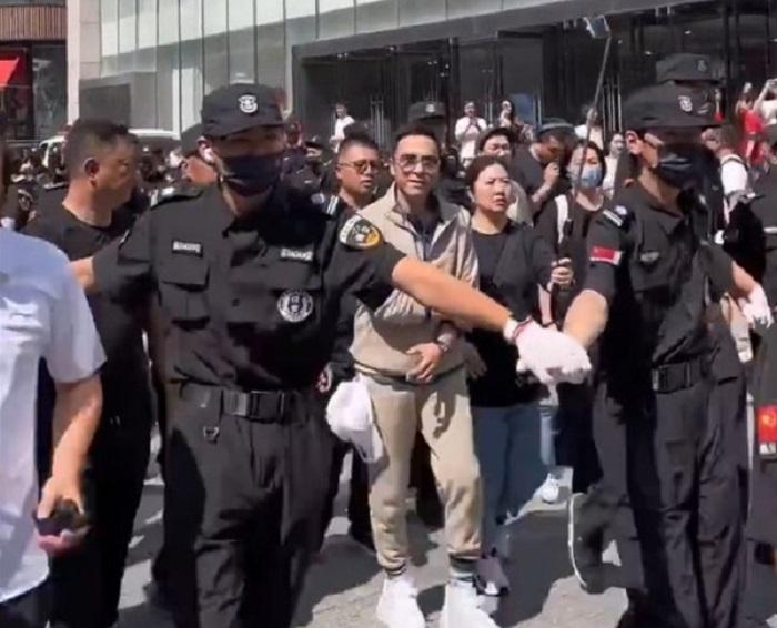 出席活動保安擾民 甄子丹發文致歉